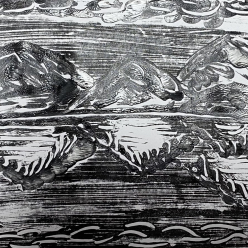 Výtvarné práce žáků 2. st. - Monotyp