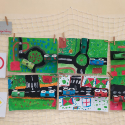 Zářiové tvoření ve třídě II.B