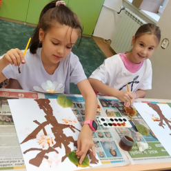 Říjnové tvoření v II.B