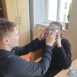 Výtvarné práce dětí 7. ročníku