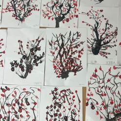 Výtvarné práce dětí z II. A