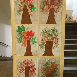 Práce dětí II. A - VV, PČ