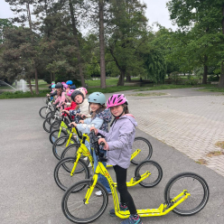 Koloběžkový výlet druháčků v ŠD