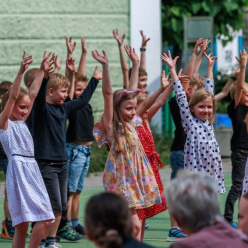 Zahradní slavnost ve školní družině