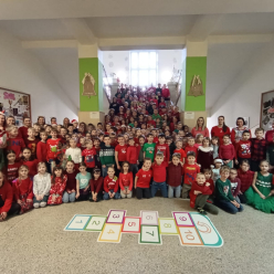 Veselé barvy Vánoc: Zeleno-červený den