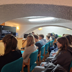 Beseda v okresní knihovně - VIII.B